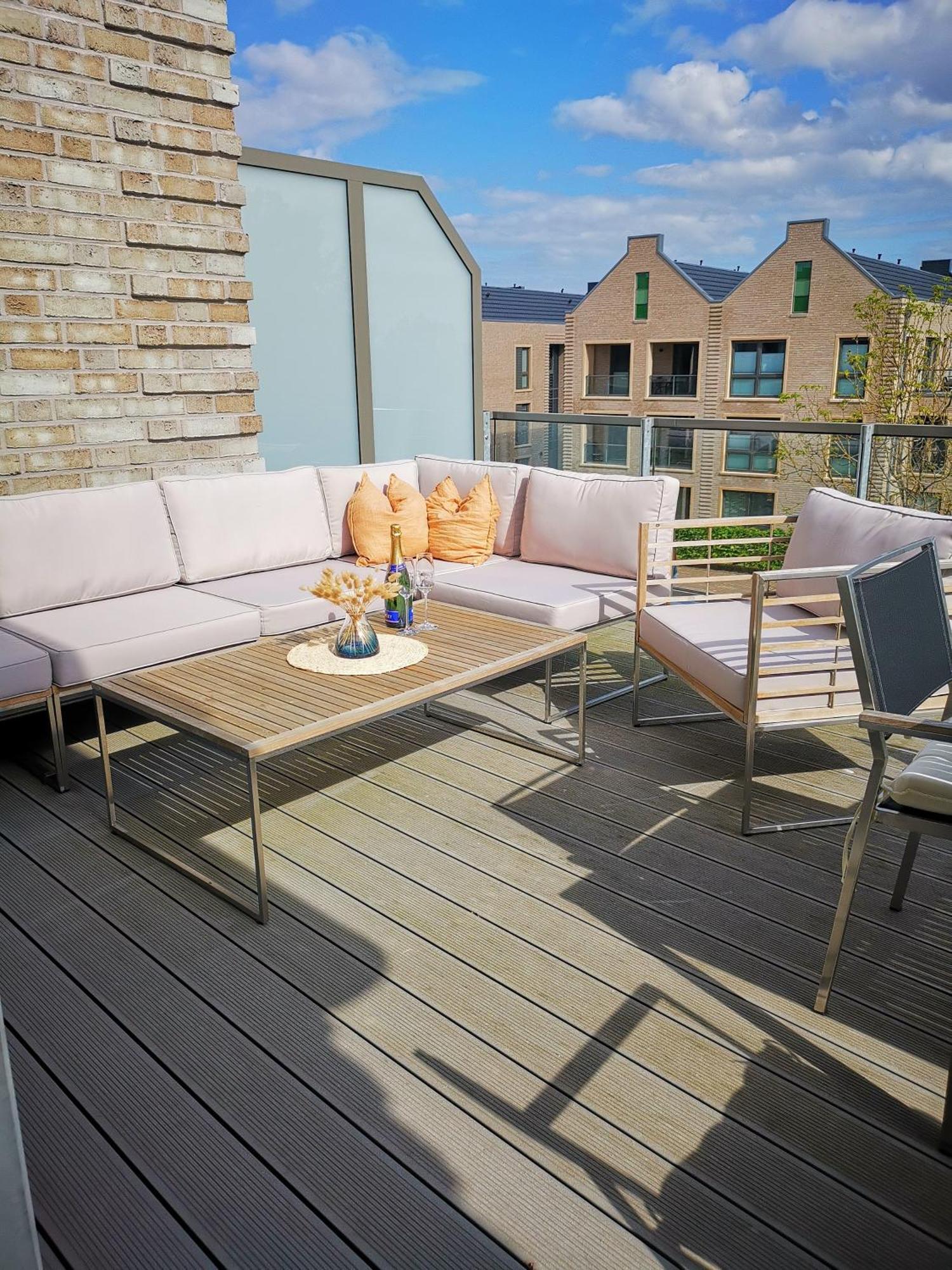 Penthouse Sonneneck , Am Alten Deich 4-6, Whg 2 25 Dangast Exteriör bild